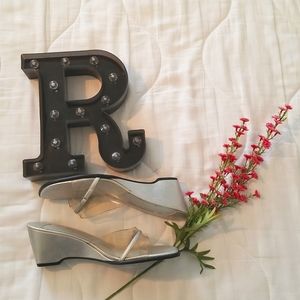 Clear Heeled- Sandals